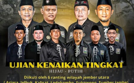 Jember Utara Jadi Basis SH Terate, Setiap Tahun Grafik Anggota Naik Tajam