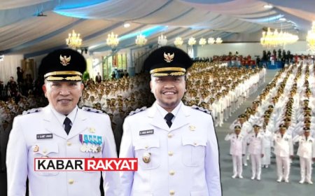 H Slamet Junaidi dan H Ahmad Mahfudz Resmi Dilantik Oleh Presiden RI, Lanjutkan Membangun Sampang