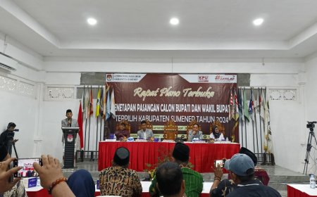 KPU Sumenep Tetapkan Achmad Fauzi Wongsojudo - KH. Imam Hasyim sebagai Bupati dan Wakil Bupati Terpilih