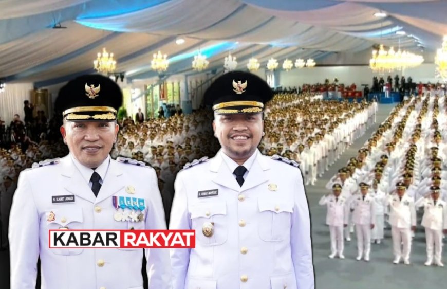 H Slamet Junaidi dan H Ahmad Mahfudz Resmi Dilantik Oleh Presiden RI, Lanjutkan Membangun Sampang