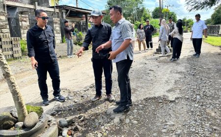 Jelang Arus Mudik Lebaran, Komisi IV DPRD Banyuwangi Minta Pemkab Segera Perbaiki Jalan Berlubang