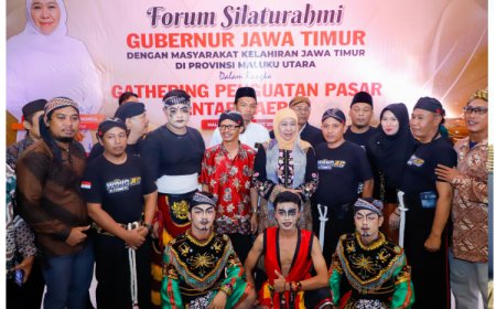 Harapan Gubernur Jatim Kepada Gubernur Maluku Utara
