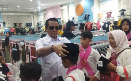 DPD REI Jember, Ajak 150 Anak Yatim Berbuka dan Belanja Gratis
