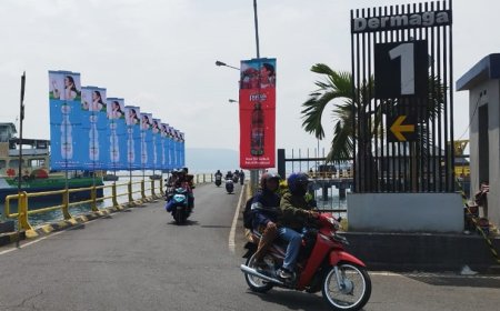 Pemudik Mulai Berdatangan di Pelabuhan ASDP Ketapang Banyuwangi, Didominasi Kendaraan Roda Dua