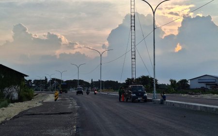 Antisipasi Kemacetan Mudik Lebaran, Jalur Lingkar Utara Lamongan Siap Digunakan