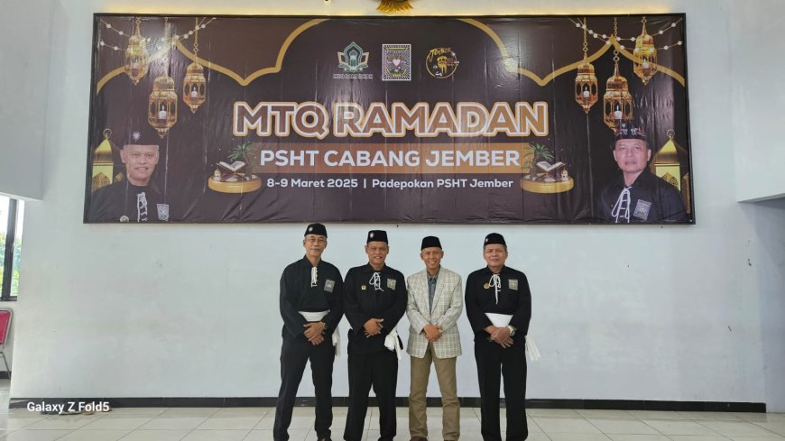 Kepala Kemenag Jember, Apresiasi Lomba Keagamaan SH Terate