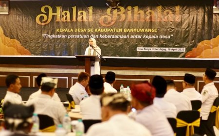 Tak Terdampak Efisiensi Anggaran, Bupati Banyuwangi Minta Kades Optimalkan DD dan ADD