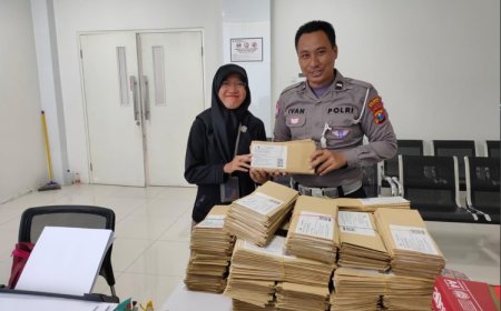 Satlantas Polresta Banyuwangi Kirim Ribuan Surat Tilang Berbasis ETLE Via Pos