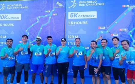 Wonorejo Run Challenge 2025, Wabup Tulungagung Turun Langsung