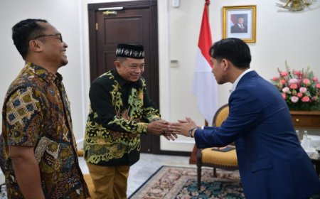 Silaturahmi ke Wapres, Bupati Bondowoso Paparkan Kemandirian Ekonomi Pesantren