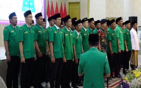 Pertama dalam Sejarah, PC GP Ansor Dilantik di Pendopo Bupati Jember