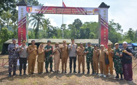 TNI dan Pemkab Jember, Sinergi Bangun Desa