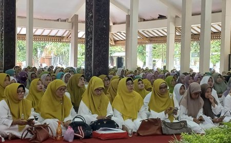 Pengajian "MAHABUDIMAN" Resmi Diluncurkan, TP PKK Bondowoso Gaungkan Spiritualitas Perempuan
