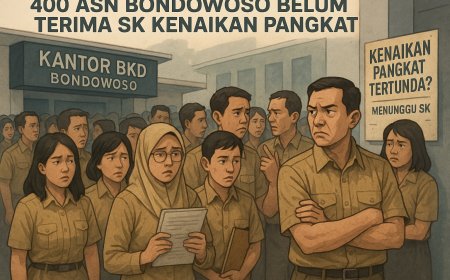 400 ASN di Bondowoso Belum Terima SK Kenaikan Pangkat, BKPSDM: Masih Proses Telaah Regulasi