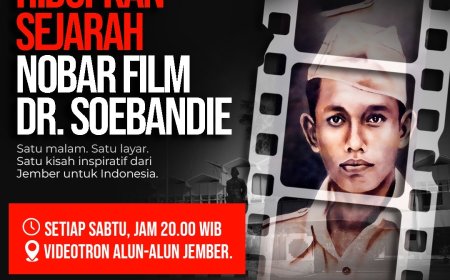 Film Perjuangan dr. Soebandi Akan Ditayangkan Rutin di Alun-Alun Jember