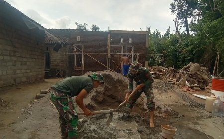 Kades Plalangan Apresiasi Program TMMD ke-124 Jember: Banyak Manfaat Langsung Yang Dirasakan Warga