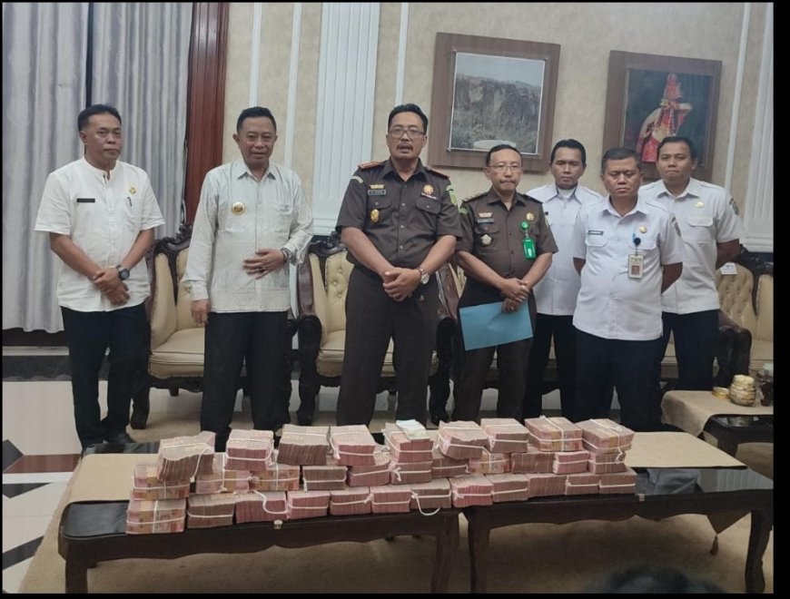 Kejari Bondowoso Tindaklanjuti Temuan Inspektorat, DD Rp 5 Miliar Dikembalikan