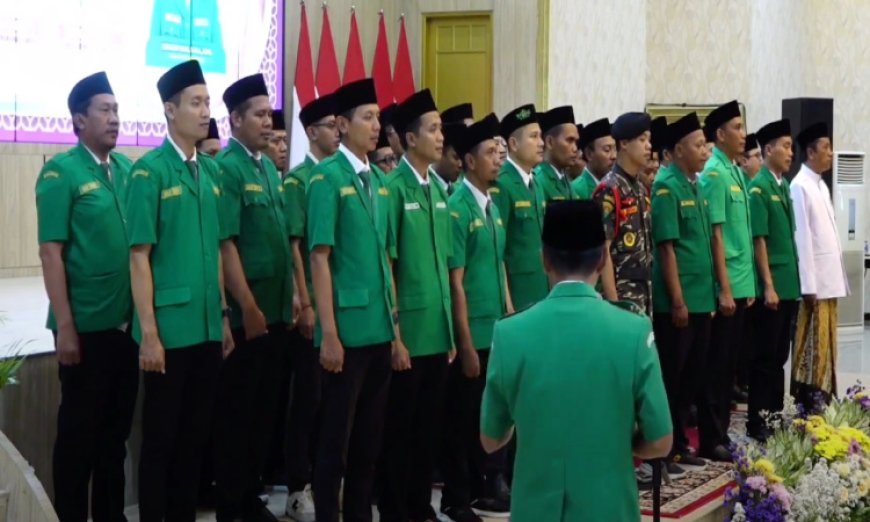 Pertama dalam Sejarah, PC GP Ansor Dilantik di Pendopo Bupati Jember