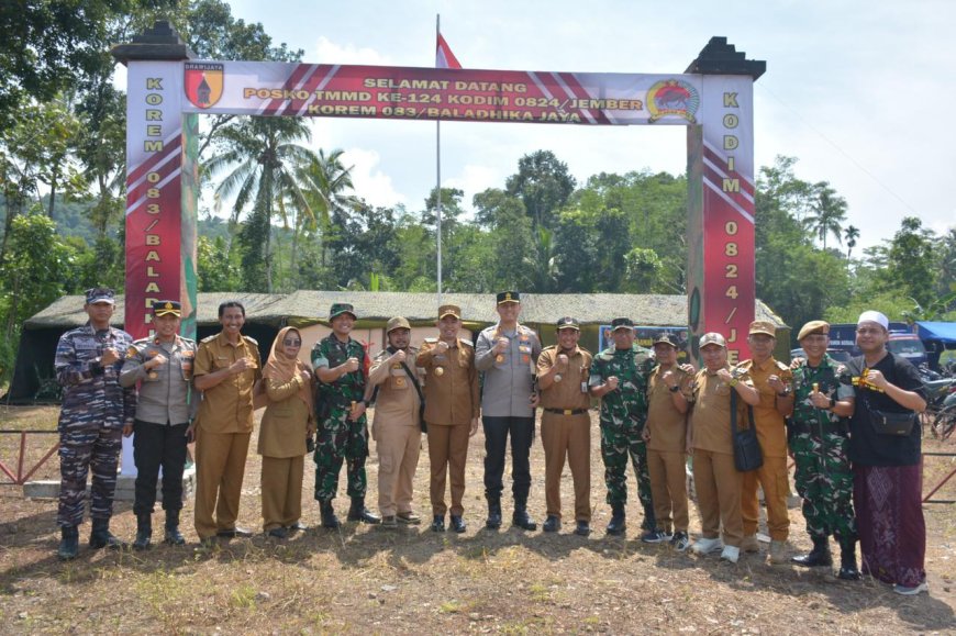 TNI dan Pemkab Jember, Sinergi Bangun Desa