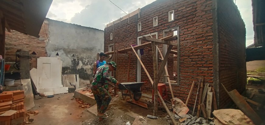 Belum Genap Seminggu , Progres TMMD ke-124 Kodim 0824 Mulai Dirasakan Masyarakat