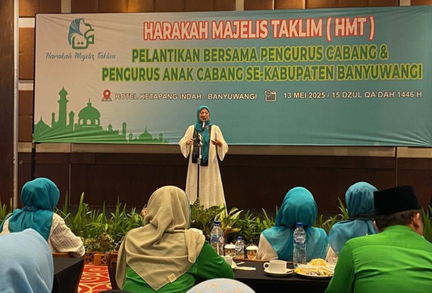 Pengurus Cabang dan Pengurus Anak Cabang Harakah Majelis Taklim Banyuwangi Periode 2025-2030 Resmi Dilantik