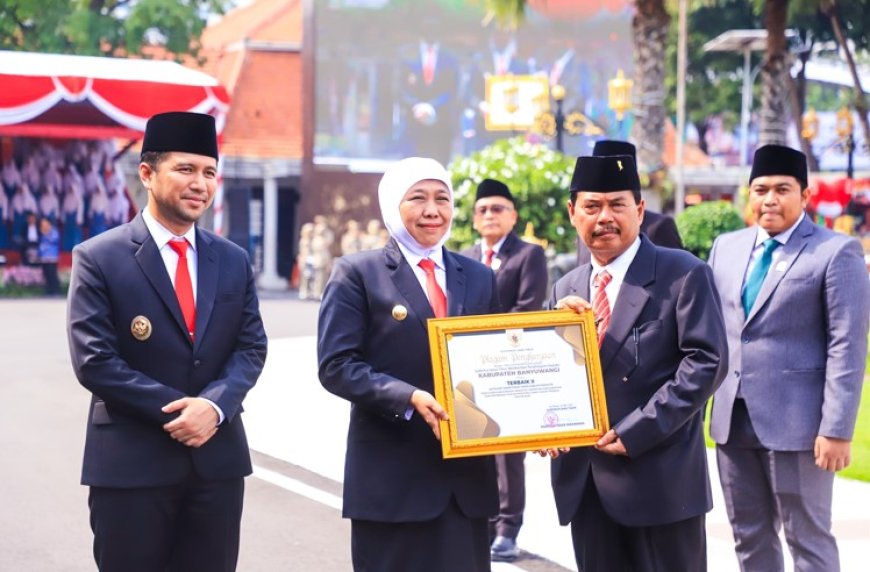Sekretariat DPRD Kabupaten Banyuwangi Kembali Raih Penghargaan Terbaik JDIH Award Jatim 2025