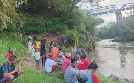 Lansia di Bondowoso Dilaporkan Hanyut di Sungai Sampean Baru, Proses Pencarian Masih Berlangsung
