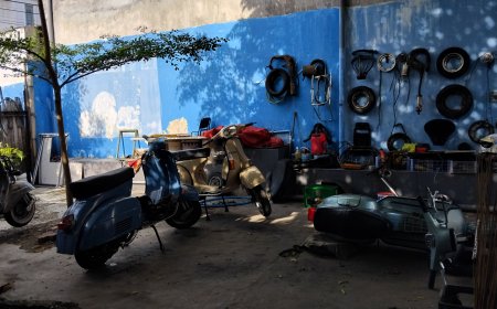 Onderdil Vespa Buatan Jember Tembus Pasar Mancanegara