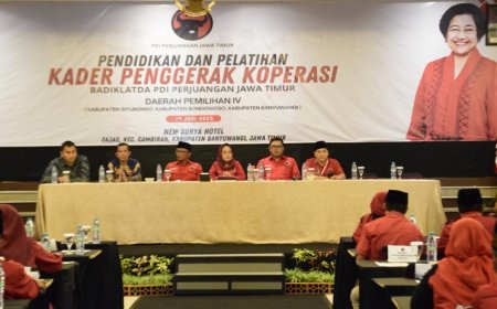 Ratusan Kader PDI Perjuangan Banyuwangi Ikuti Diklat Perkoperasian, Siap Gerakkan Organisasi Ekonomi Rakyat