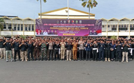 Pemkab Jember dan PSHT Gelar Apel Siaga Suro, Perkuat Sinergi Ketertiban Daerah