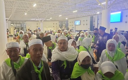 Demi Keselamatan Operasional Penerbangan, Kepulangan Jemaah Haji Asal Banyuwangi Kloter 43 dan 44 Ditunda