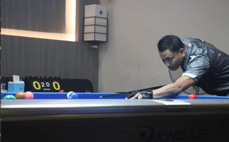Semarak HUT Bhayangkara ke 79, Polresta Banyuwangi Gelar 9 Ball Tournamen Billiard, Hilangkan Stigma Negatif Olaraga Bola Sodok
