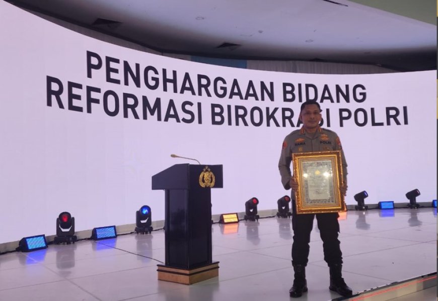 Polresta Banyuwangi Raih Penghargaan Pelayanan Prima Kategori A dari Kapolri