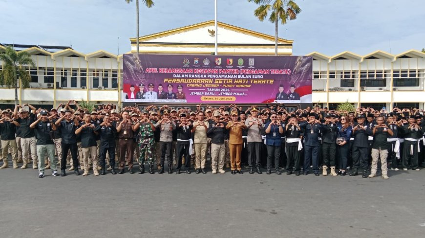 Pemkab Jember dan PSHT Gelar Apel Siaga Suro, Perkuat Sinergi Ketertiban Daerah