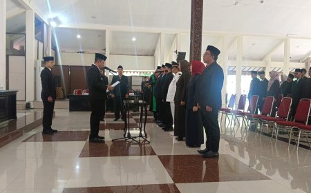 Bupati Bondowoso Lantik Pejabat Struktural, Tekankan Integritas dan Inovasi dalam Pelayanan Publik