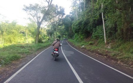Sepuluh Kali Ganti Bupati, Jalan Utama di Ledokombo Ini Tetap Gelap dan Sepi