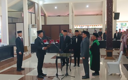 Sekda Bondowoso Dilantik, Begini Harapan Bupati
