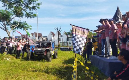 Surganya Off Road, Jember Gelar Kejuaran Off  Road Nasional Di Tengah Kota