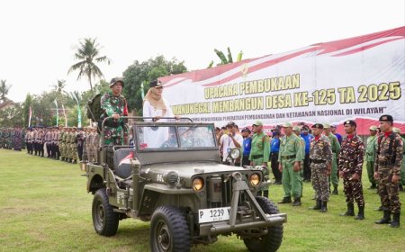 Dukung TMMD Banyuwangi ke-125, Bupati Ipuk: Sinergi Percepat Pembangunan Pedesaan Bareng TNI