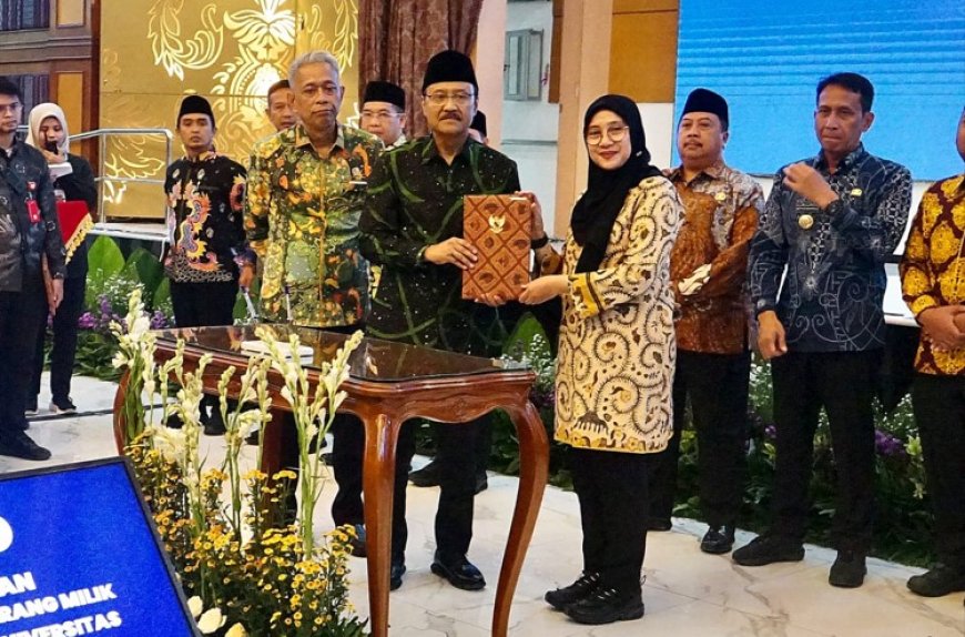 Penuhi Syarat Kelayakan, Bupati Ipuk Fiestiandani dan Menteri Sosial,Saifullah Yusuf Teken MoU Pelaksanaan Sekolah Rakyat
