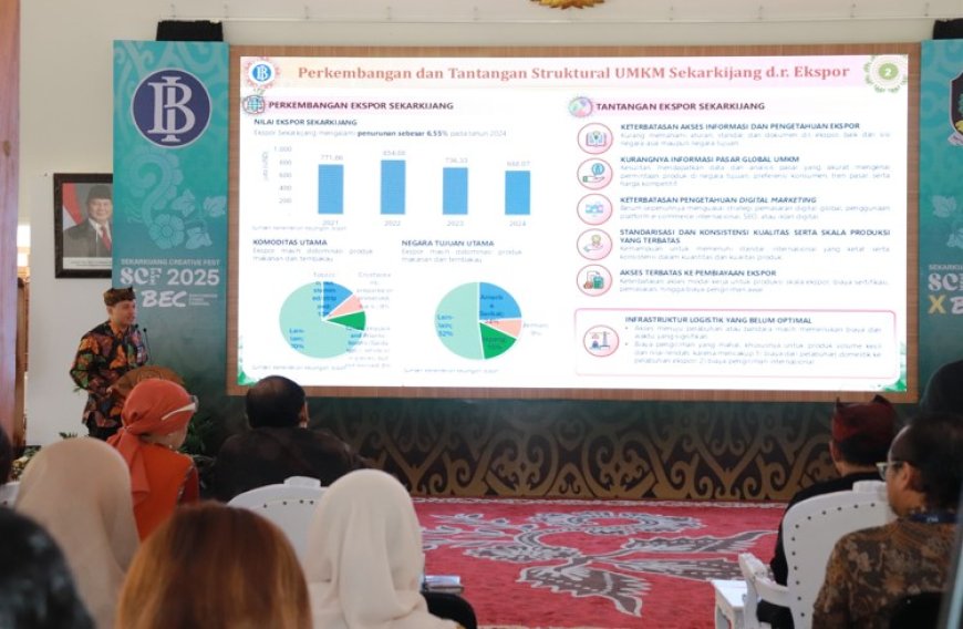 Bank Indonesia Dorong UMKM Banyuwangi Go Export