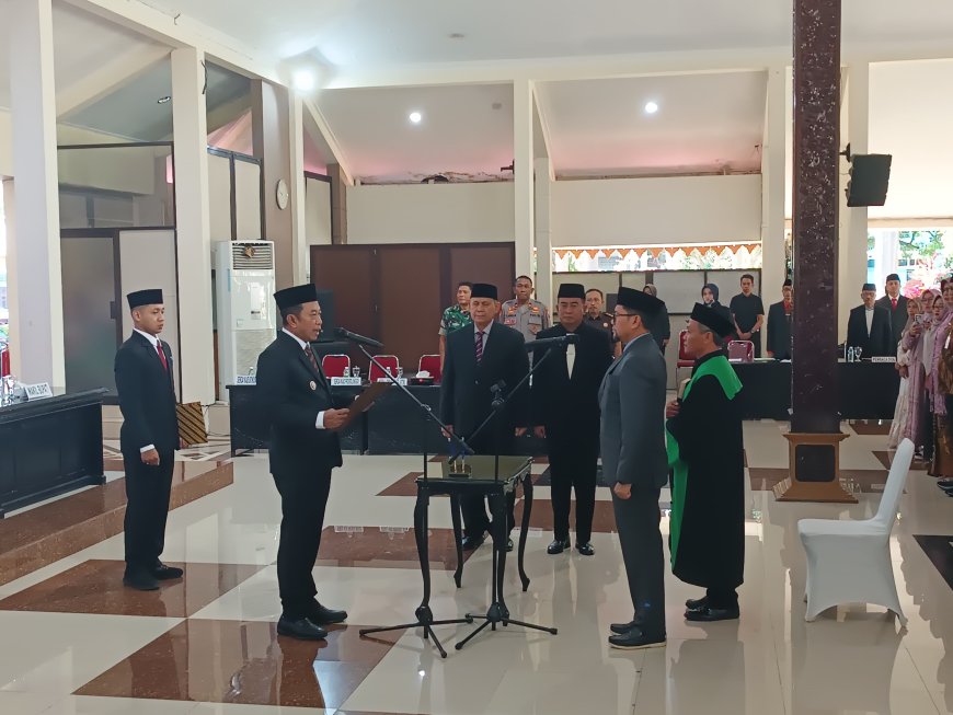 Sekda Bondowoso Dilantik, Begini Harapan Bupati