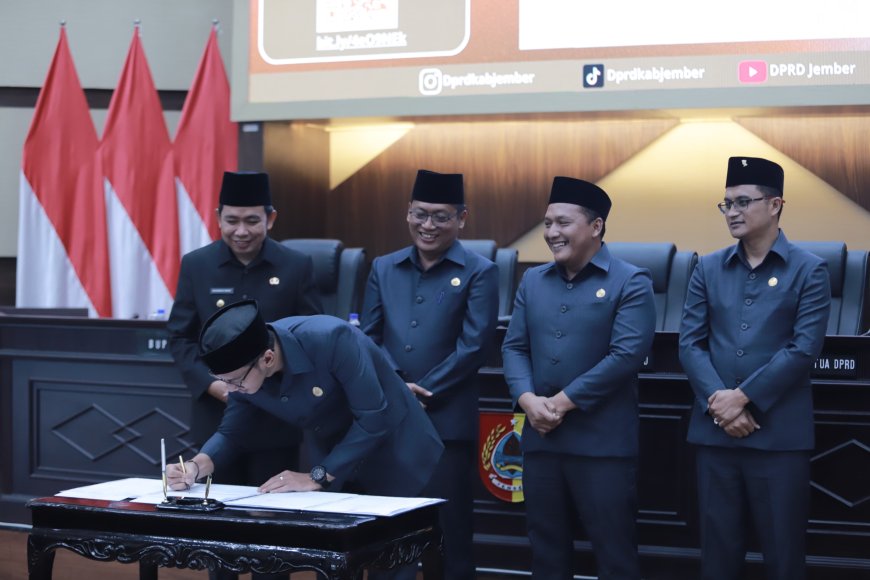Perubahan KUA-PPAS 2025 diteken, Pemkab Jember Fokus Pada Sektor Kesahatan dan Infrastruktur