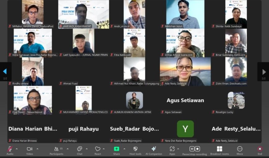 Pra UKW LKBN Antara, Tingkatkan Kompetensi Wartawan Jawa Timur