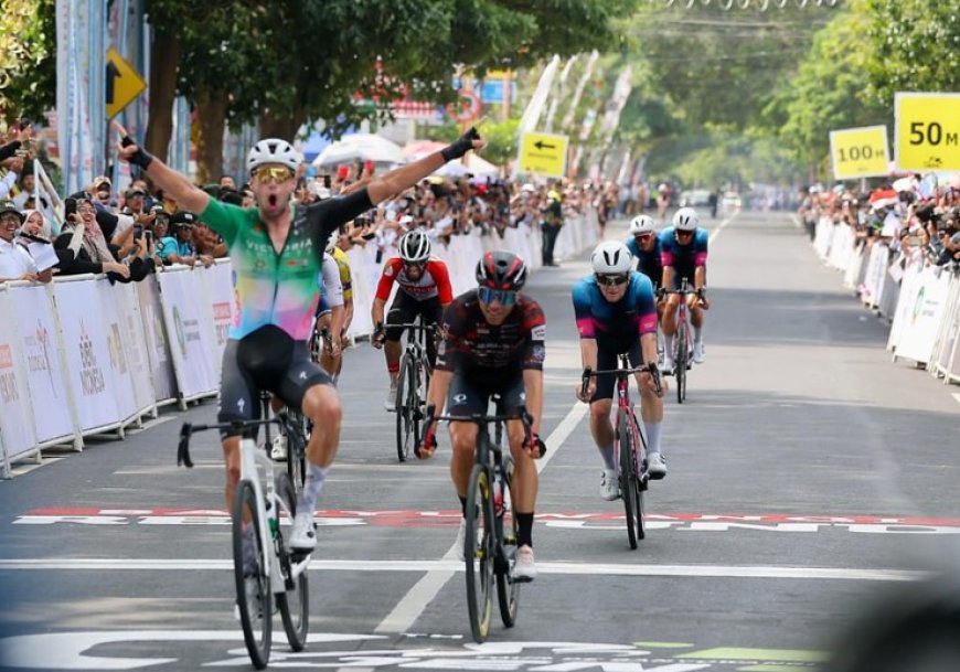 Pembalap Sprinter Bersaing Sengit, Pembalap Belanda Juara Etape Pertama Tour de Banyuwangi Ijen 2025