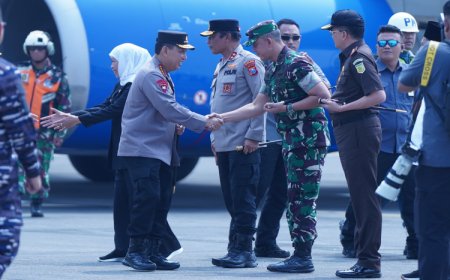 Pangdam Brawijaya Sambut Hangat Kunjungan Kerja Kapolri di Jawa Timur