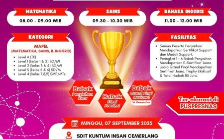 Bondowoso Gelar KMSI 2025: Ajang Bergengsi untuk Siswa Unggul, Dhuafa dan Yatim Bebas Biaya