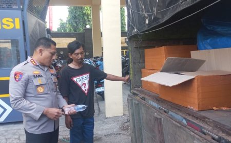 Tim Patroli Perintis Polresta Banyuwangi Gagalkan Penyelundupan Ribuan Botol Miras Jenis Arak