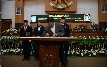 DPRD Banyuwangi Bersama Eksekutif Sepakati KUA-PPAS APBD Tahun Anggaran 2026