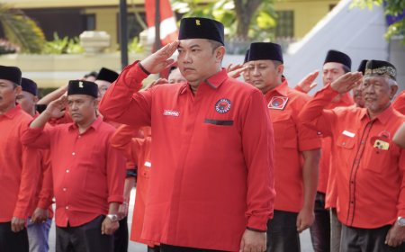 PDIP Bondowoso Gelar Upacara HUT RI ke-80, Tegaskan Komitmen Kebangsaan